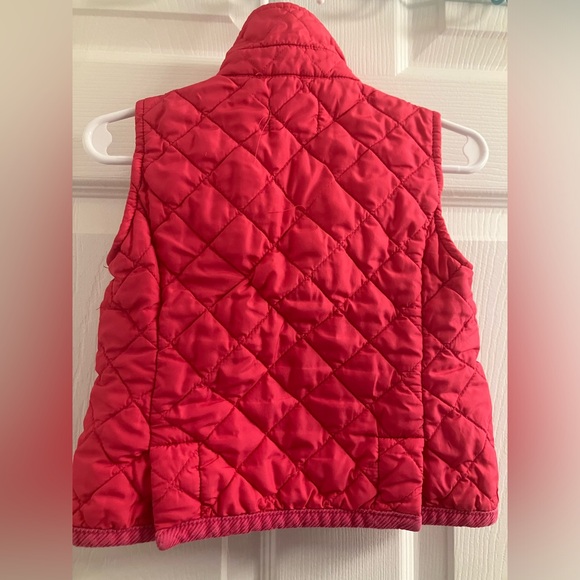 ❤️Quilted Pink Vest with Pockets, Snap Buttons, EUC - Picture 6 of 7